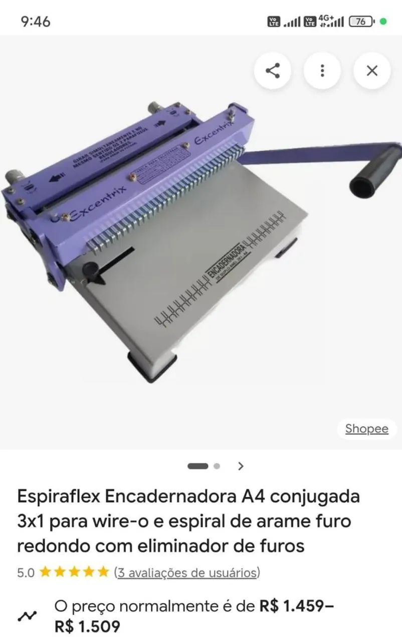 Encadernadora espiral