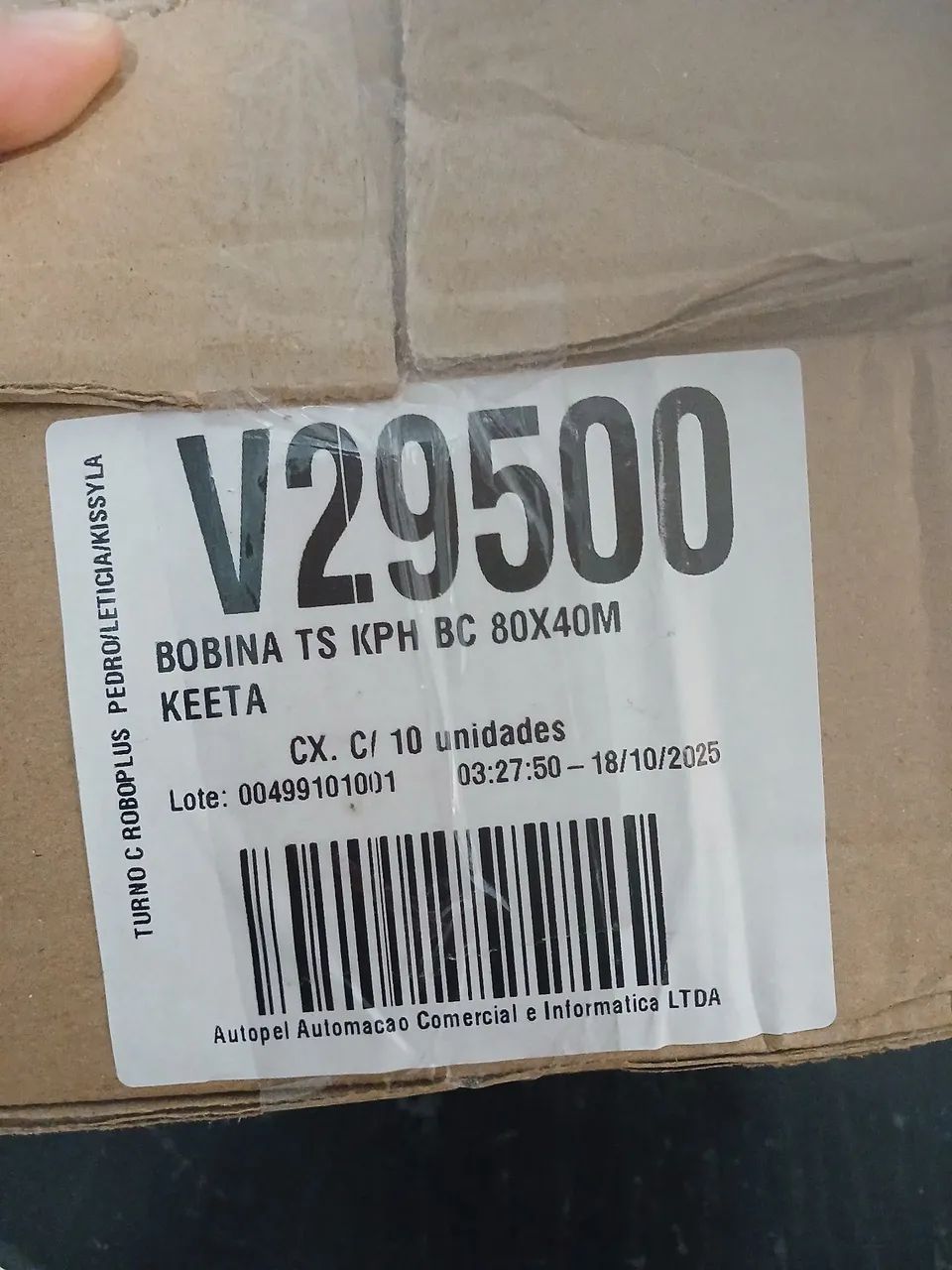 Bobina térmica 80x40 caixa com 20 unidades  - Foto 3