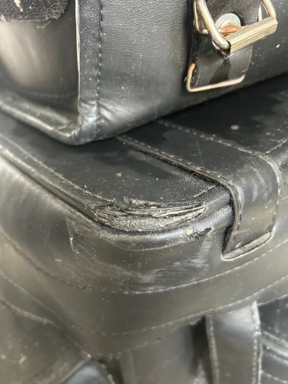Bolsa Alforge Traseiro Moto Custom 32L - Foto 2