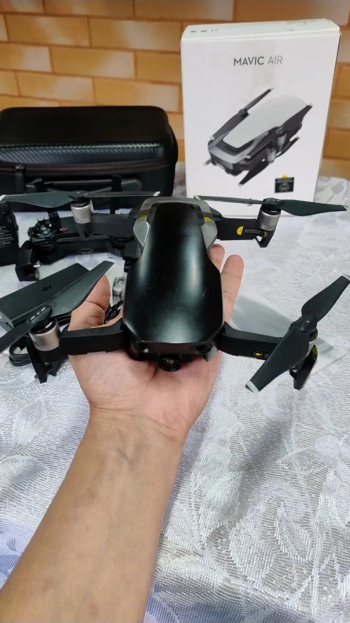 Drone DJI Mavic Air Câmera 4K Onyx Black Preto - Foto 2