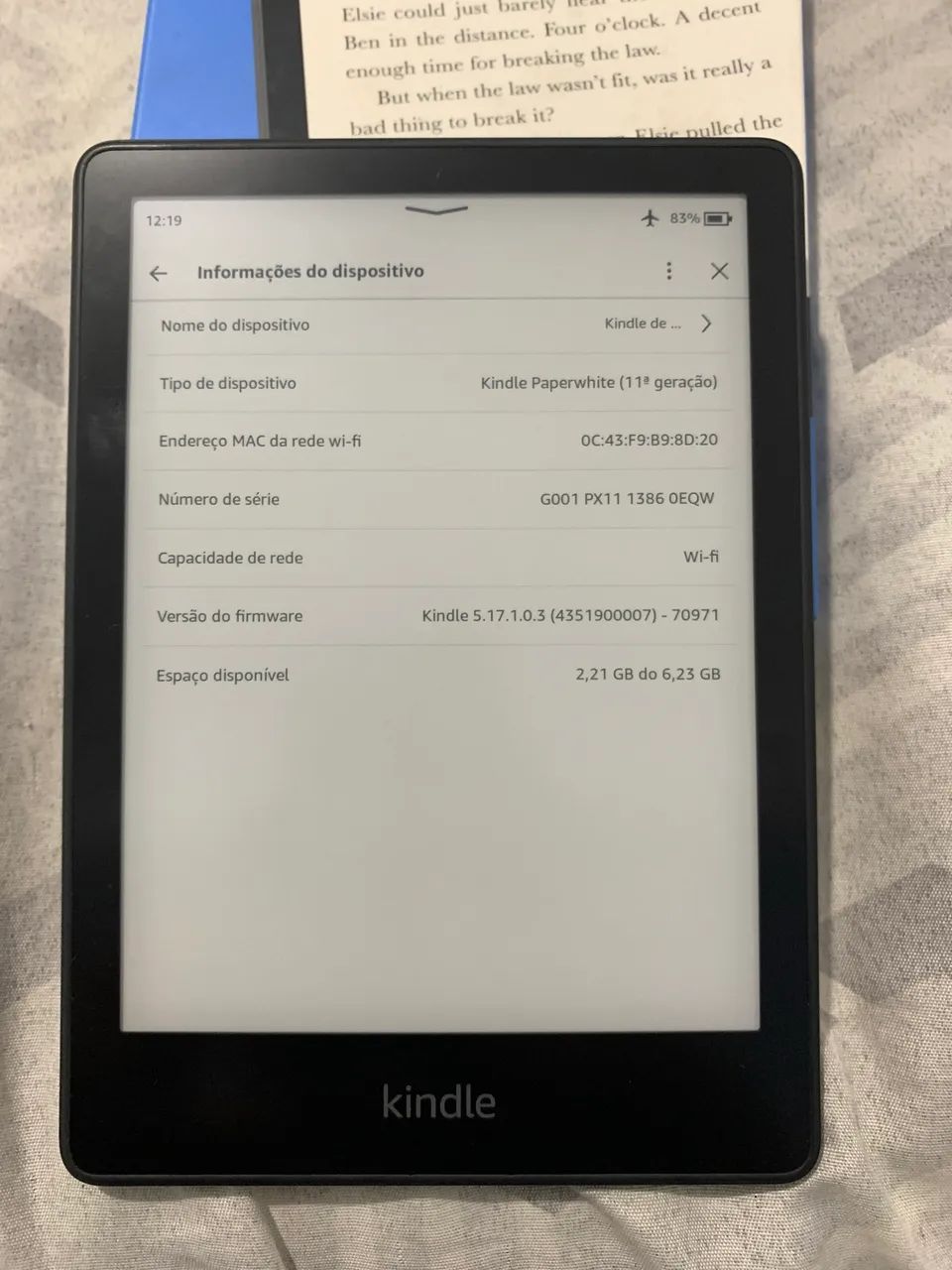 Kindle Paperwhite 11 Geração  - Foto 2