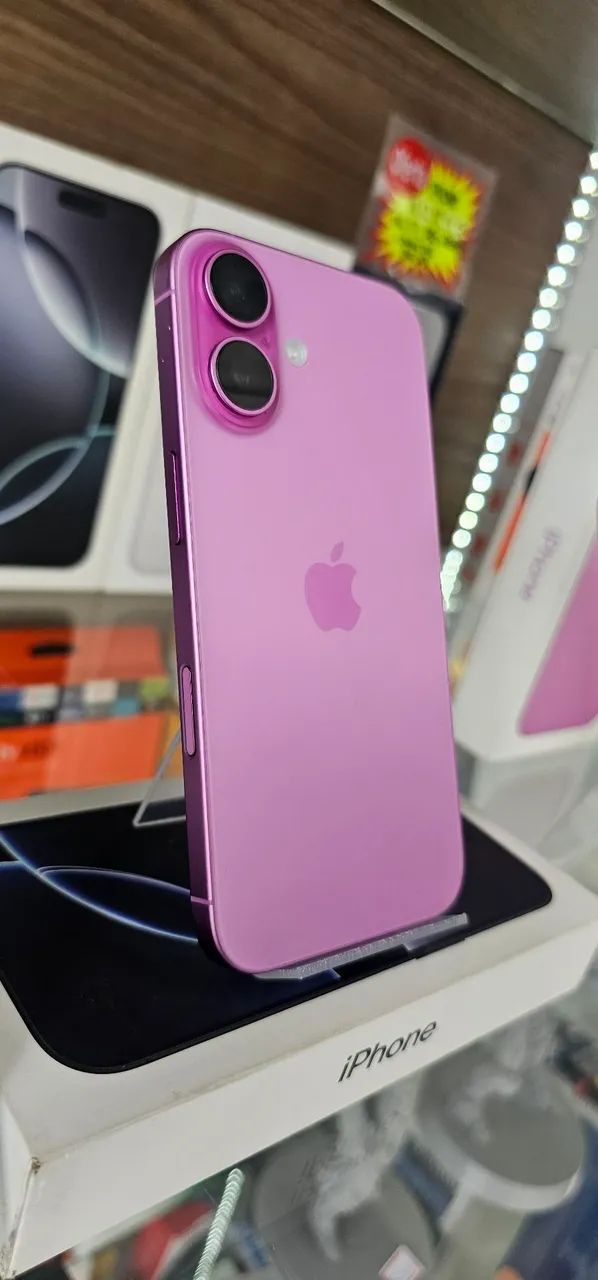 iPhone 16 rosa bateria 100% na garantia apple - Foto 3