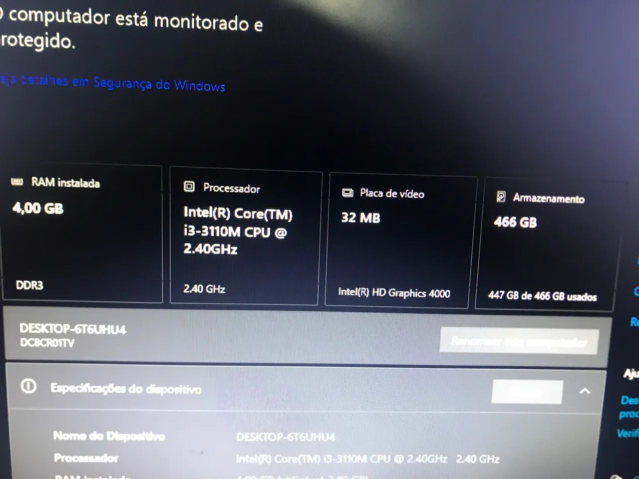 Vendo esse pc da positivo ou troco  - Foto 3