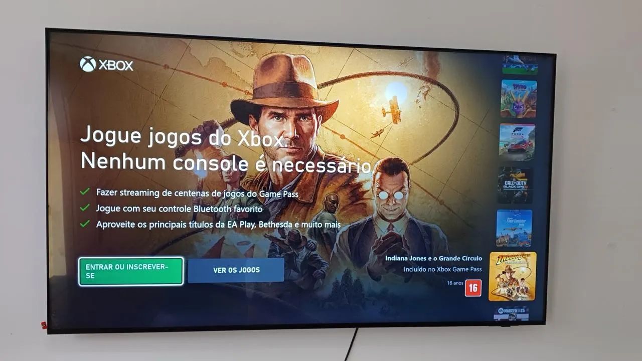 Tv smart 4k 55 polegada Samsung Xbox integrado e Alexa - Foto 2