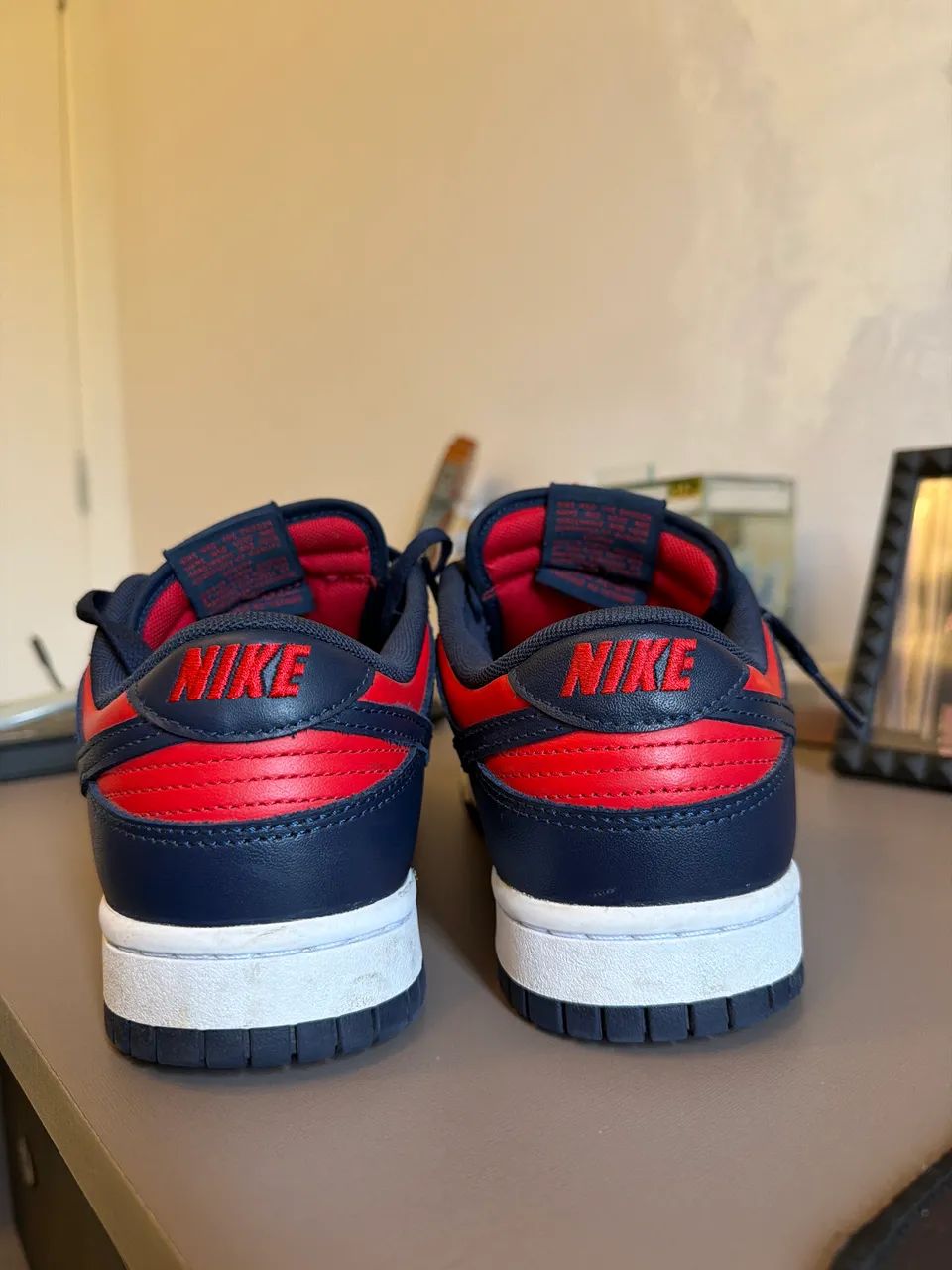 Dunk Low Navy Red 39BR - Foto 4