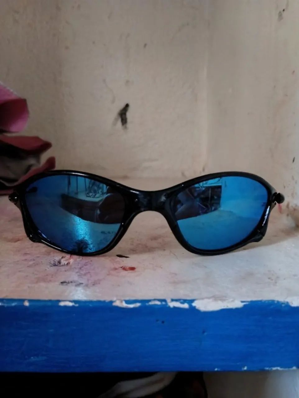 Óculos de sol azul