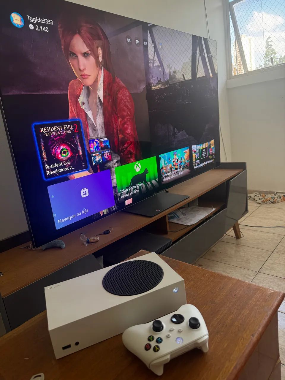 Xbox séries s perfeito 