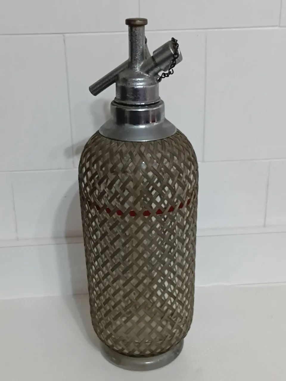 Garrafa sifão antiga