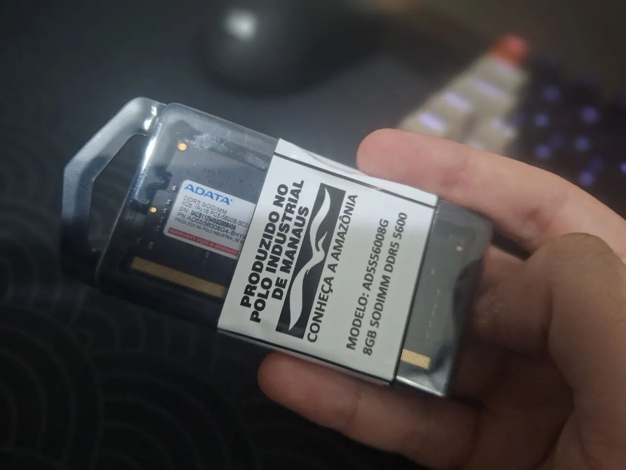 Memoria Ram Adata 8GB DDR5 5600Mhz para Notebooks - Foto 3
