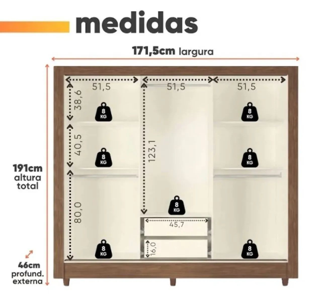 Vendo um guarda roupa de solteiro nv  - Foto 2