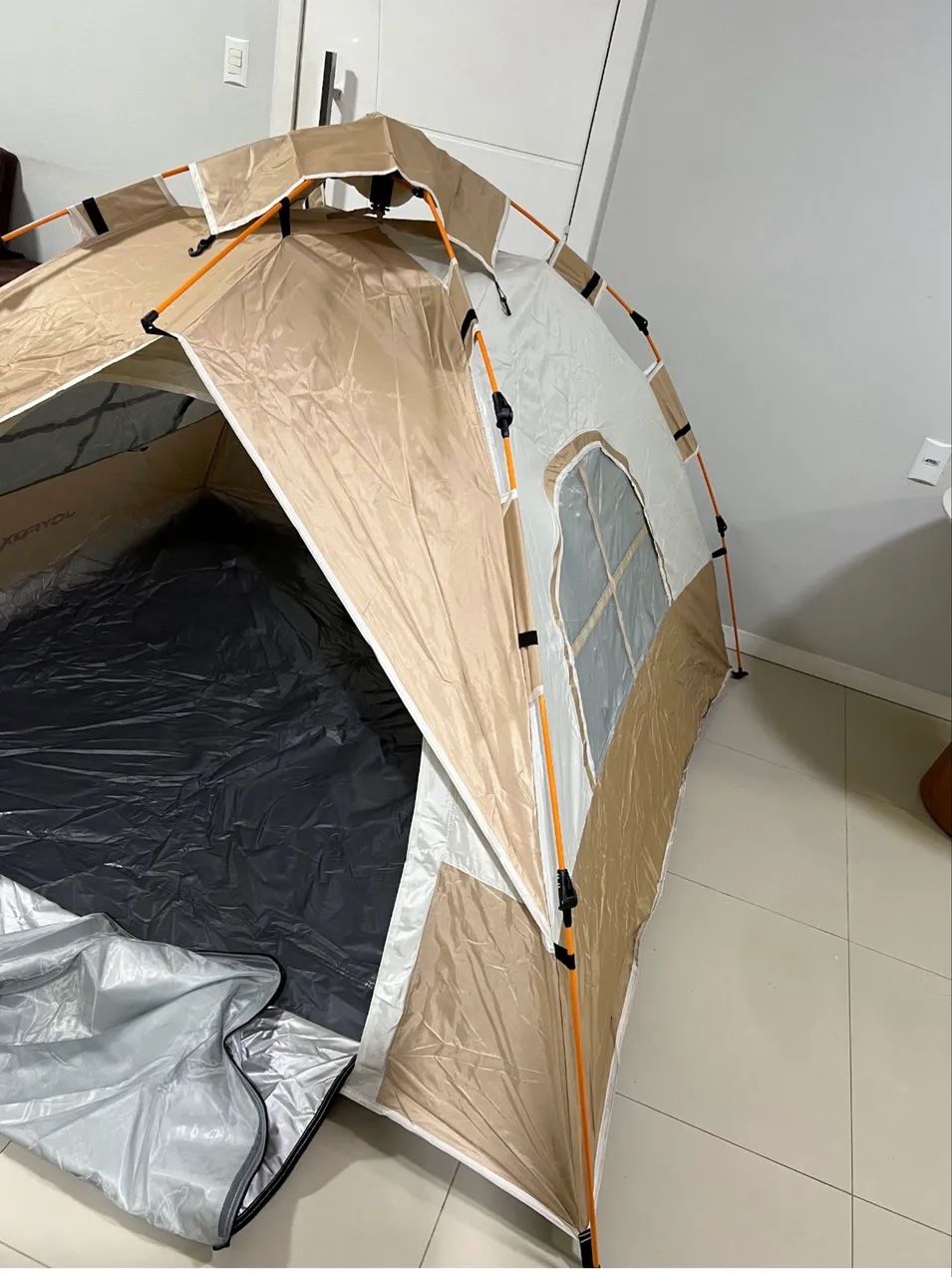 Barraca -  4 Pessoas 210x210cm Ventilada Impermeável 1500mm - Foto 5