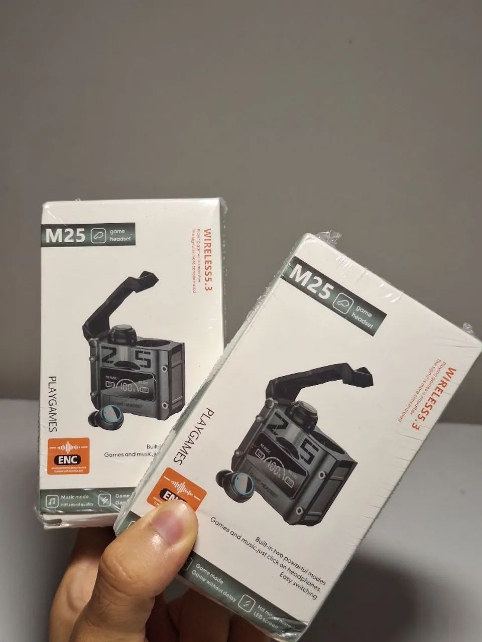 Fone Bluetooth M25 Gamer TWS - Sem Fio - Foto 4