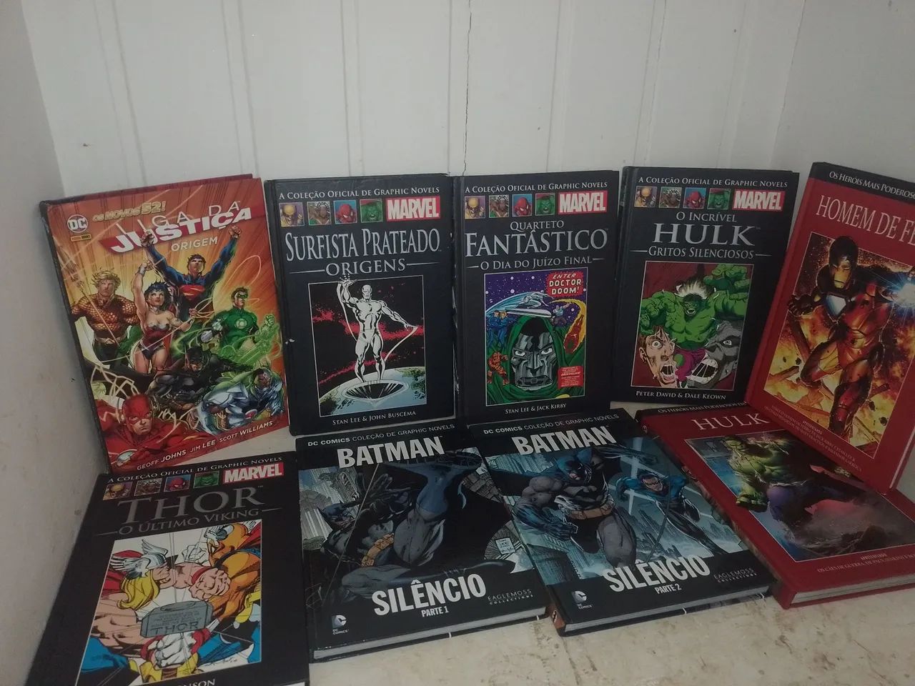 Hqs da Marvel e dc