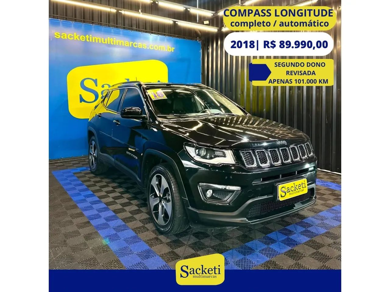 Jeep Compass Longitude 2.0 4X2 Flex 16V Aut. 2018