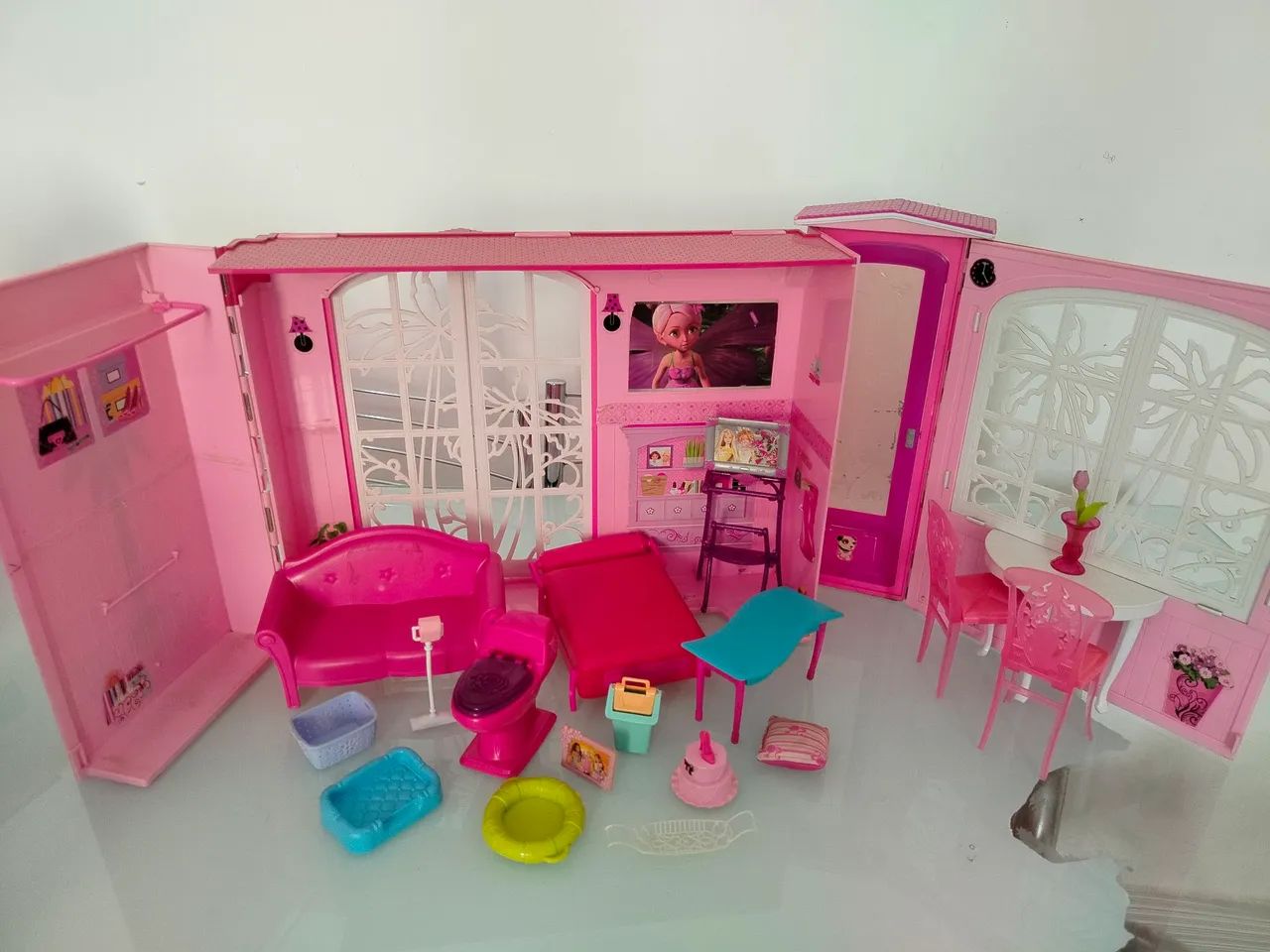 Casa da Barbie com acessórios  - Foto 3