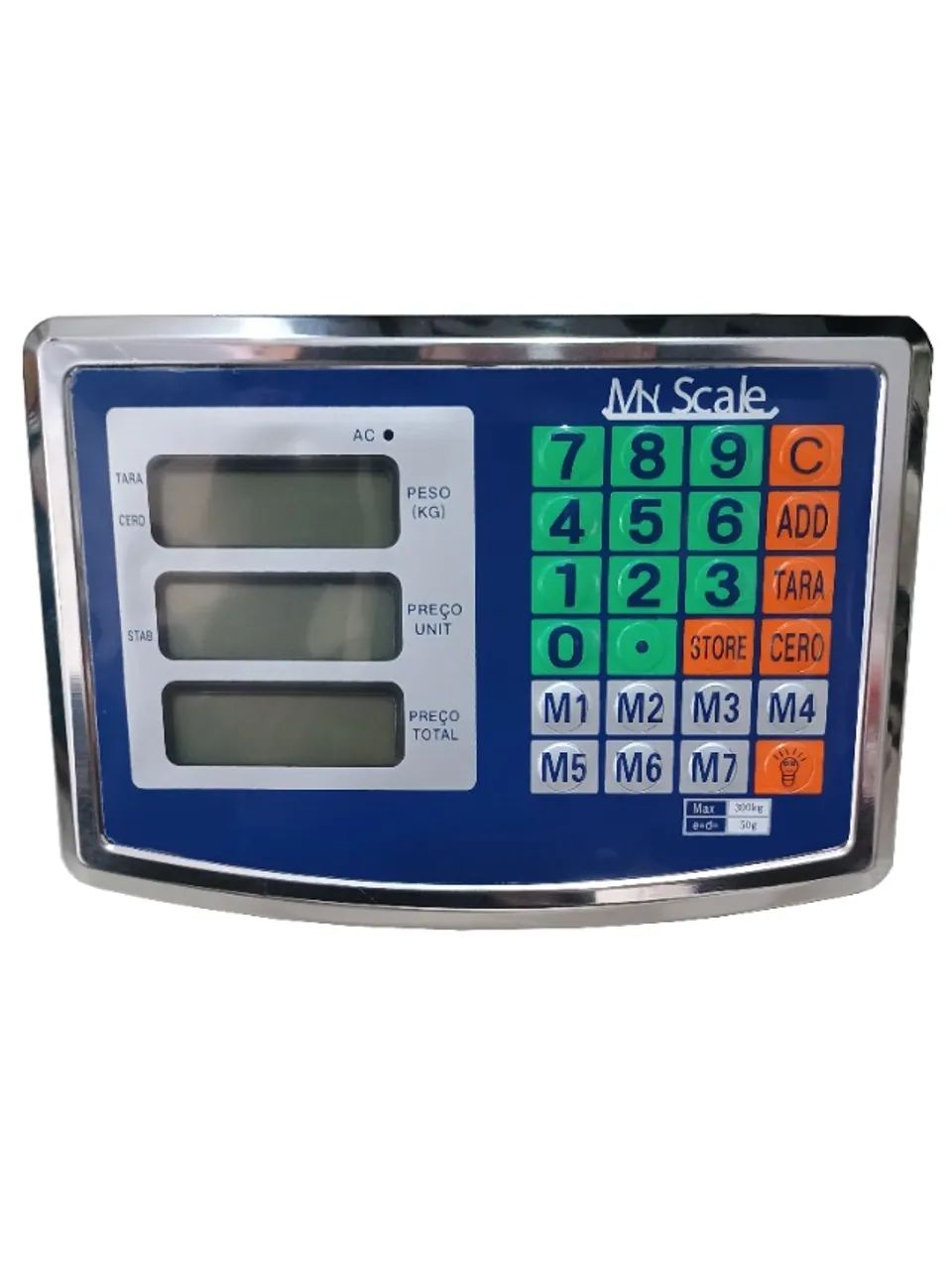 Balança Digital 300kg Bluetooth plataforma 52cmx42cm Sem Fio - Foto 5