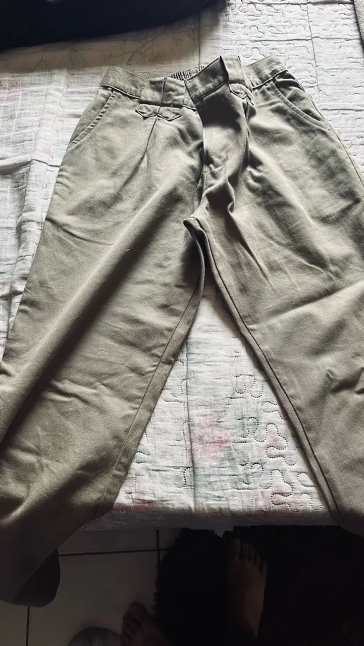 Calça de escotismo bege - Foto 3