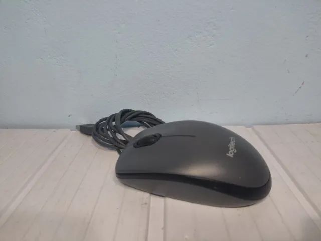 Mouse Logitech USB Preto