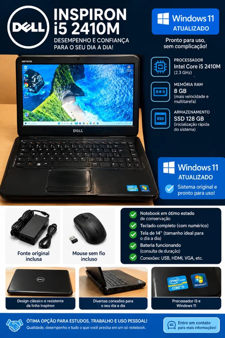 Notebook Dell 