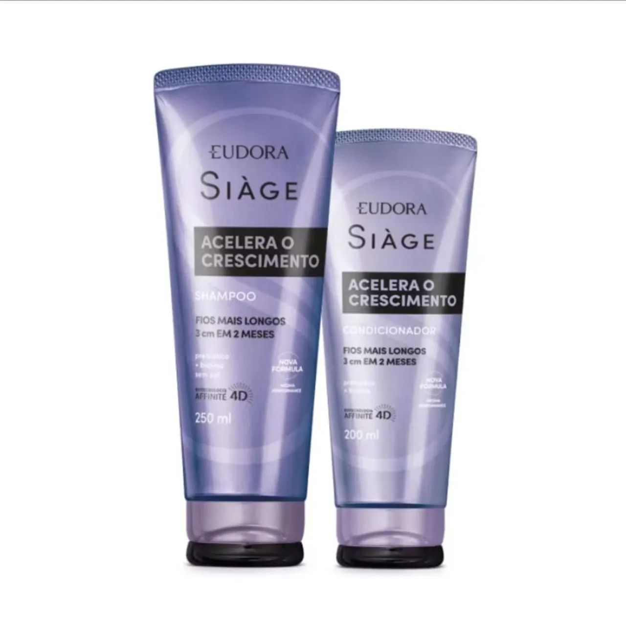 Kit eudora siage shampoo e condicionador acelerar o crescimento | pronta entrega