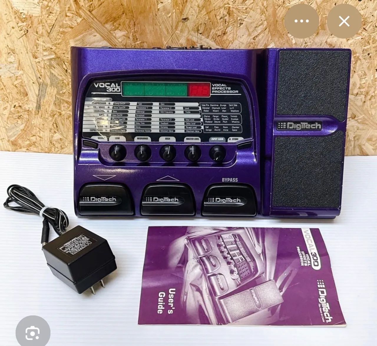 Pedaleira Digitech vocal 300 - Foto 4