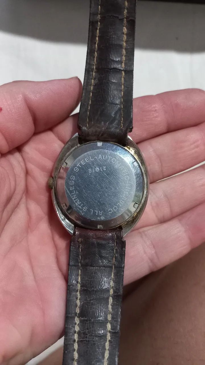 Relógio Vintage Masson Automatic - Anos 70 - Incabloc - Funcionando - Foto 2