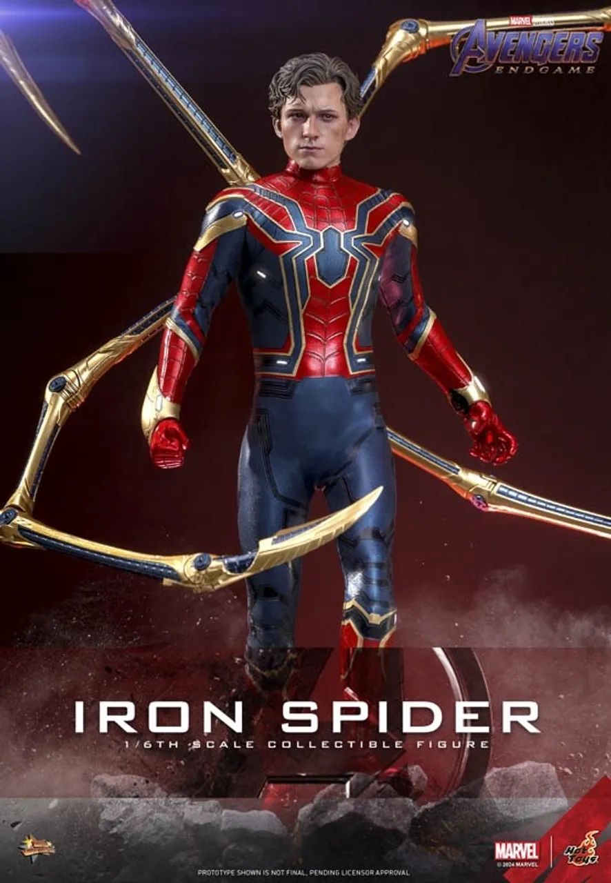 Iron Spider tom holland hot toys mms761 LACRADA - Foto 3