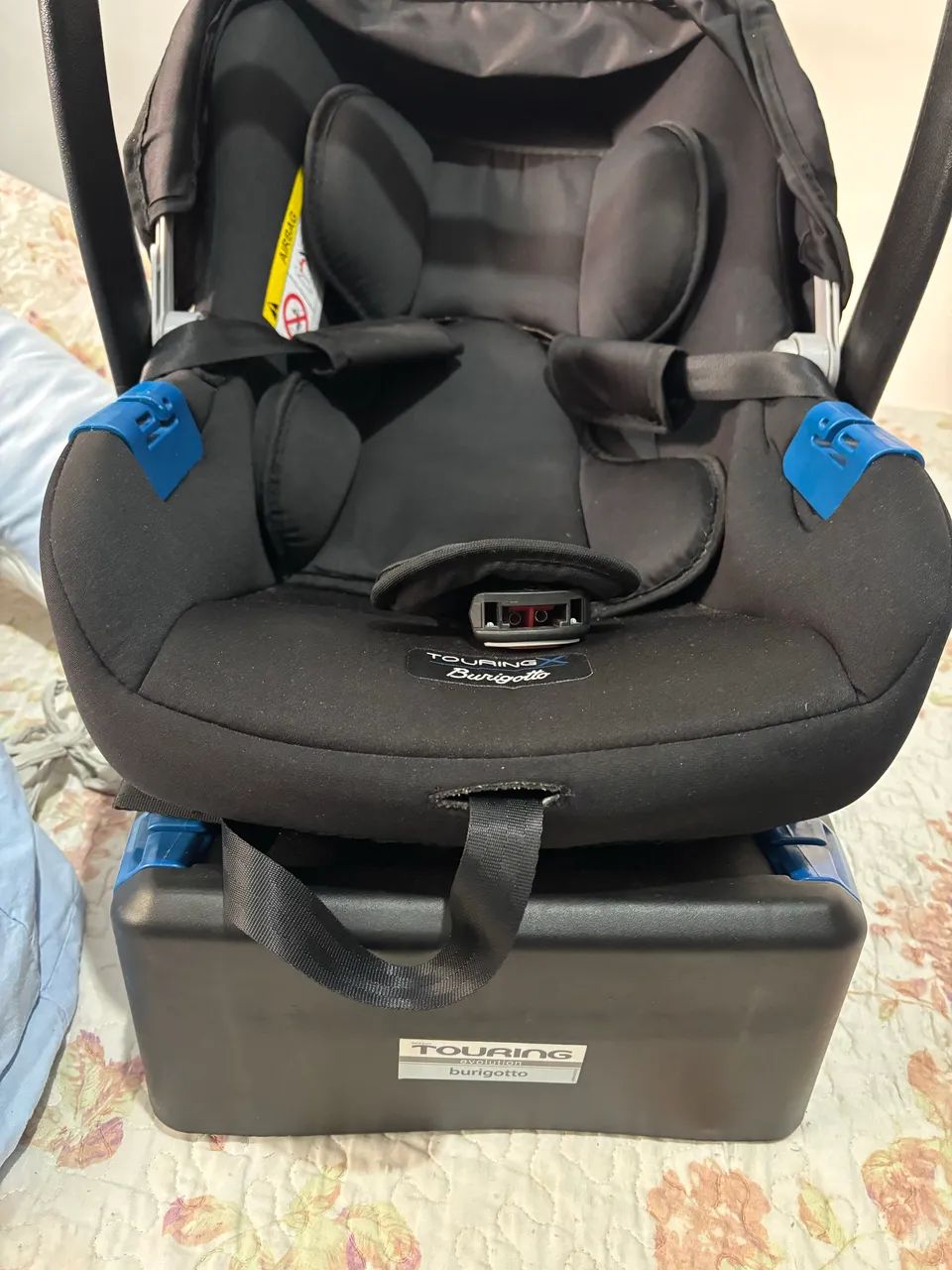 Bebê conforto com base para carro + almofada e capa - Foto 2