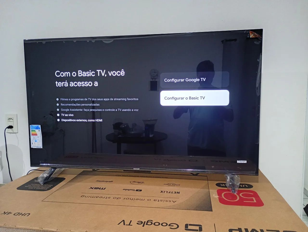 TV SEMP 50" NOVA