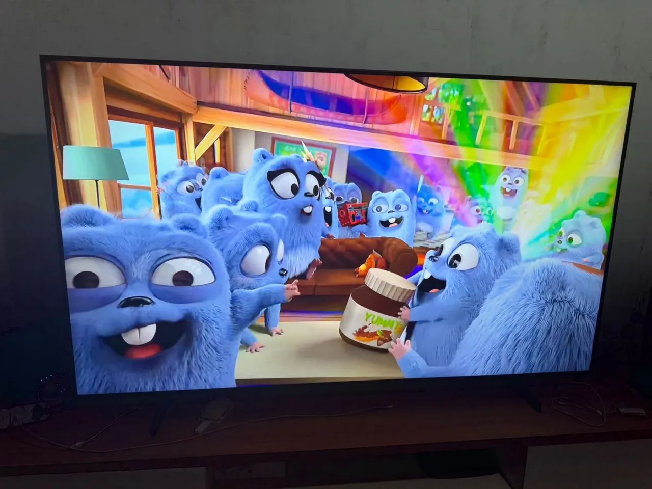 Tv Samsung 65 polegadas smart 4k com comando de voz borda infinita  - Foto 3