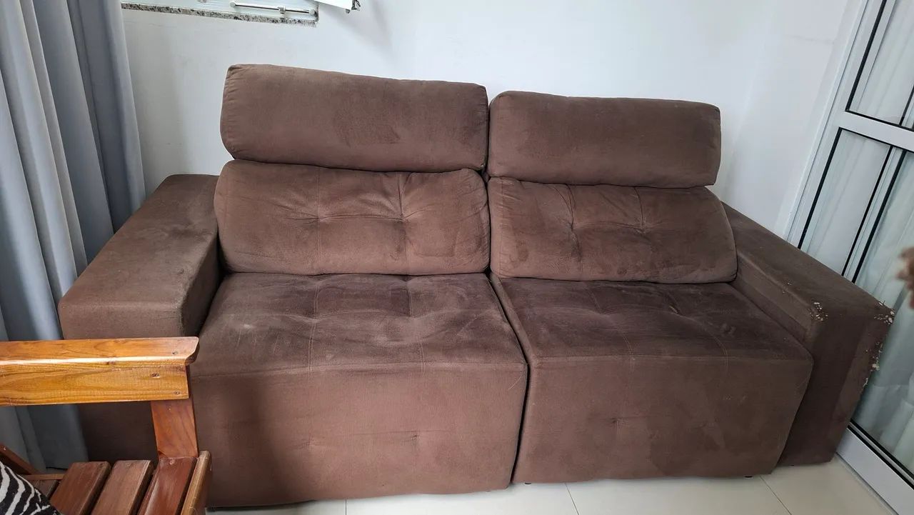 Sofá retrátil e reclinavel  - Foto 5