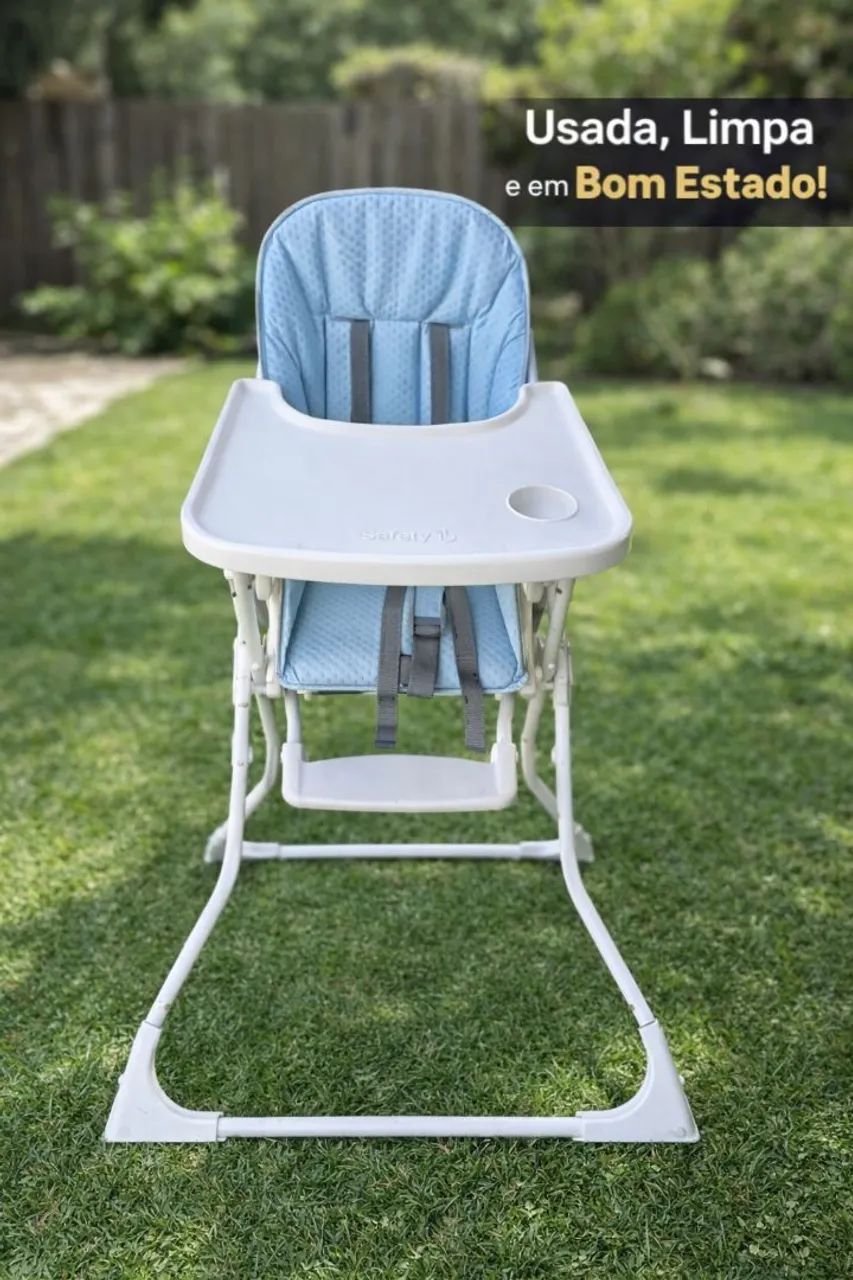 Cadeira de Alimentação Infantil - Usada, Limpa e Segura?