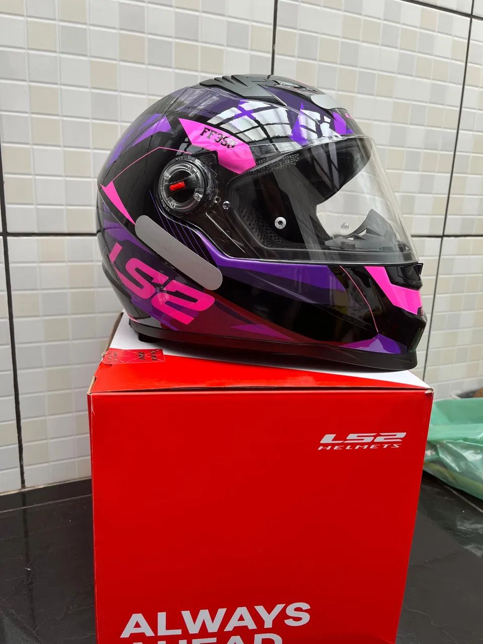 Capacete LS2 FF358 Feminino - Foto 3