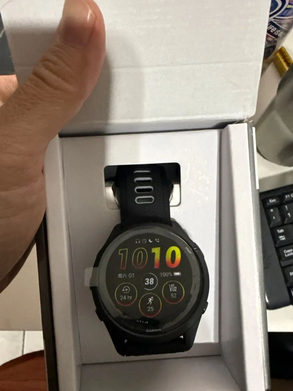 Relógio Smartwatch Garmin Forerunner 265 - Foto 2