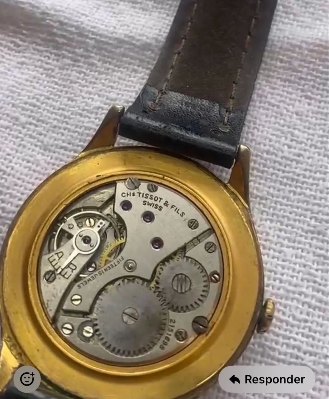 Tissot Jumbo ano 1949 com 38,5mm - Foto 2