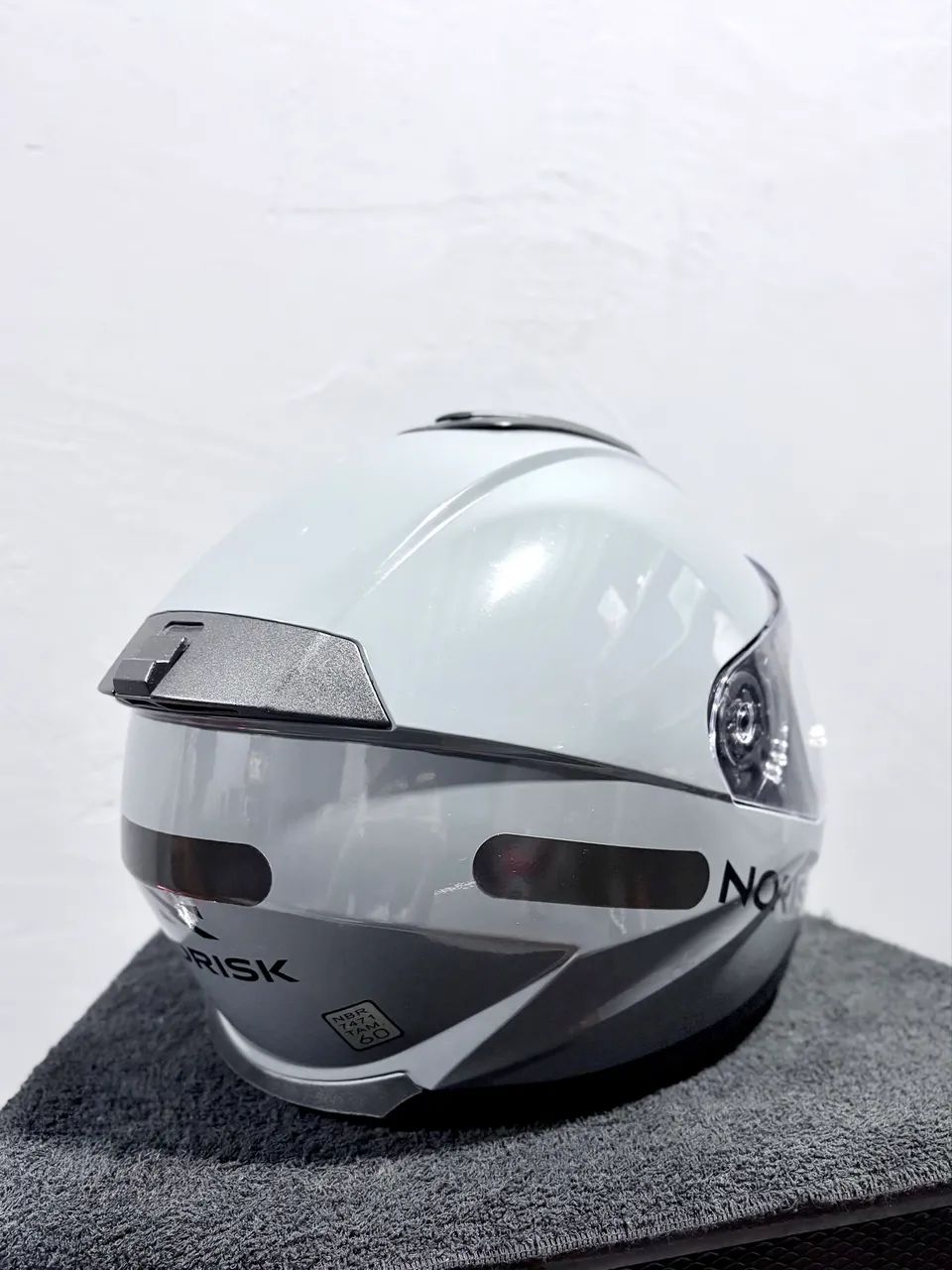 Capacete NoRisk Razor NardoCinza - Peças para motos - Alto