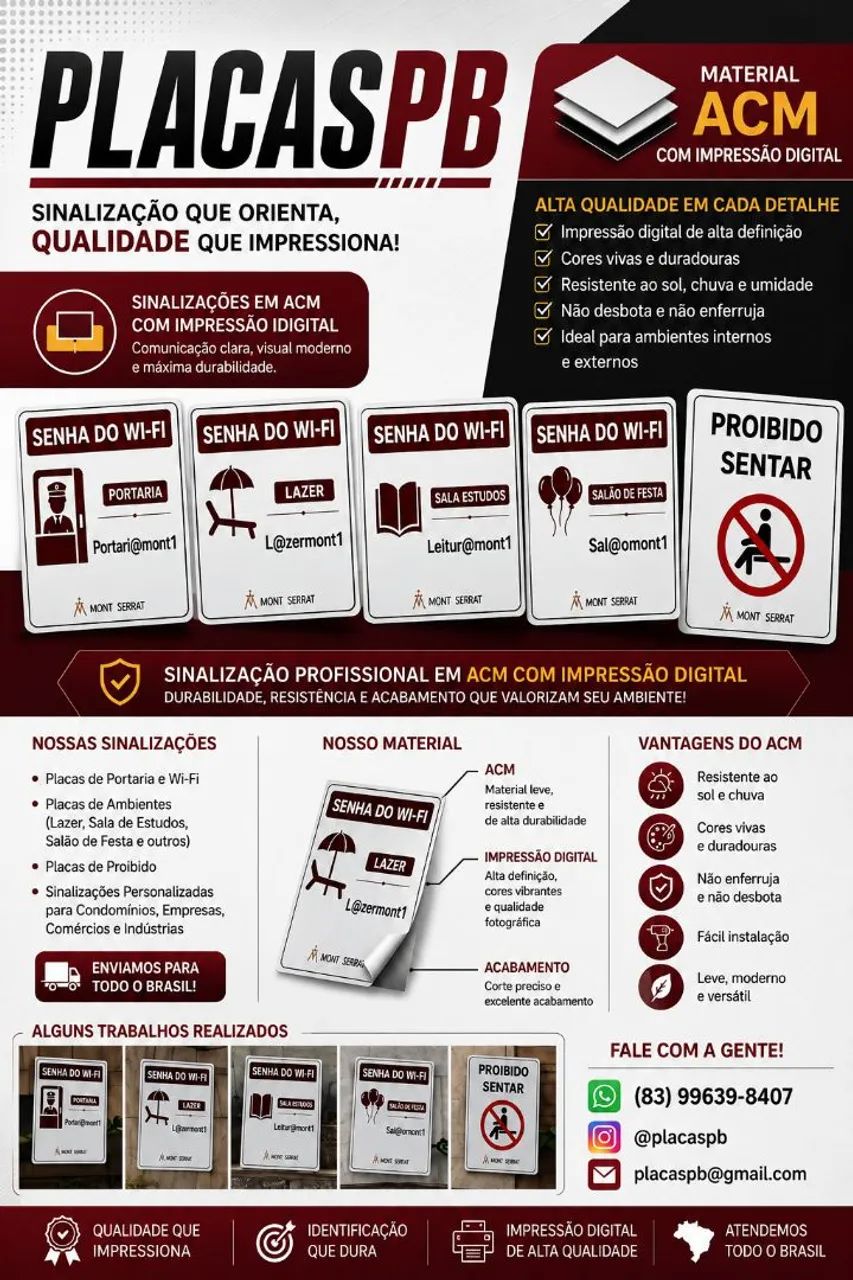 Sinalização de Ambientes 