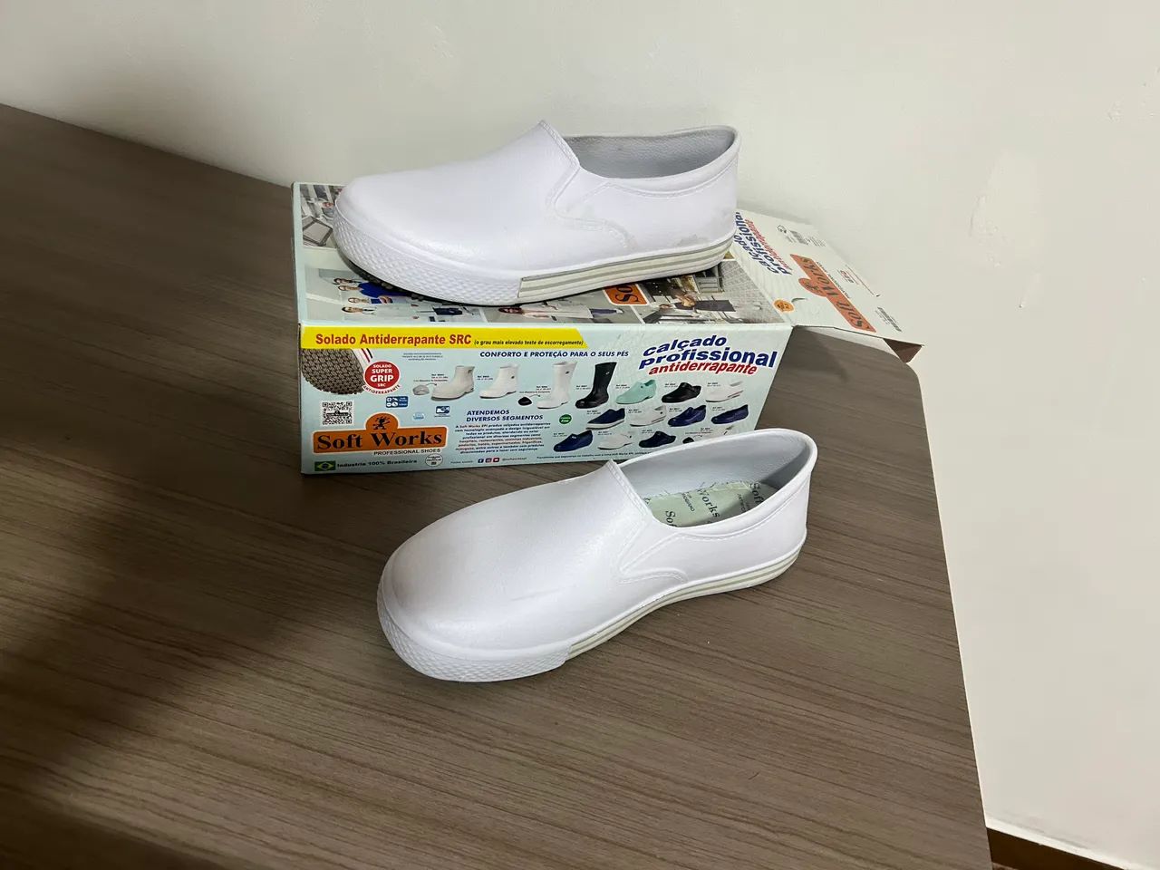 SAPATO SOFTWORKS BRANCO - 42 - Foto 3