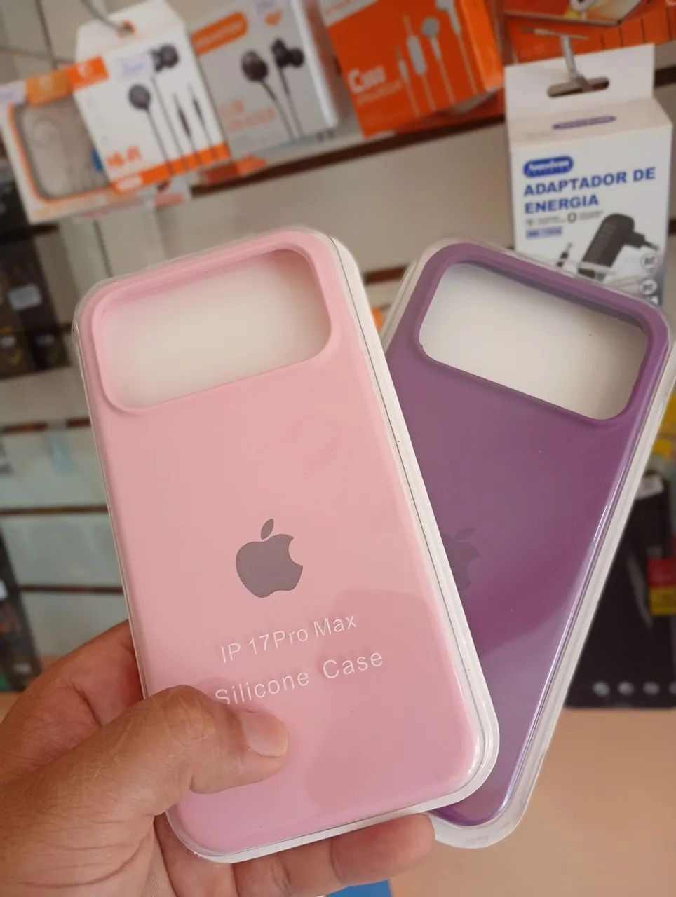 CASE DE SILICONE IPHONE 17 POR MAX