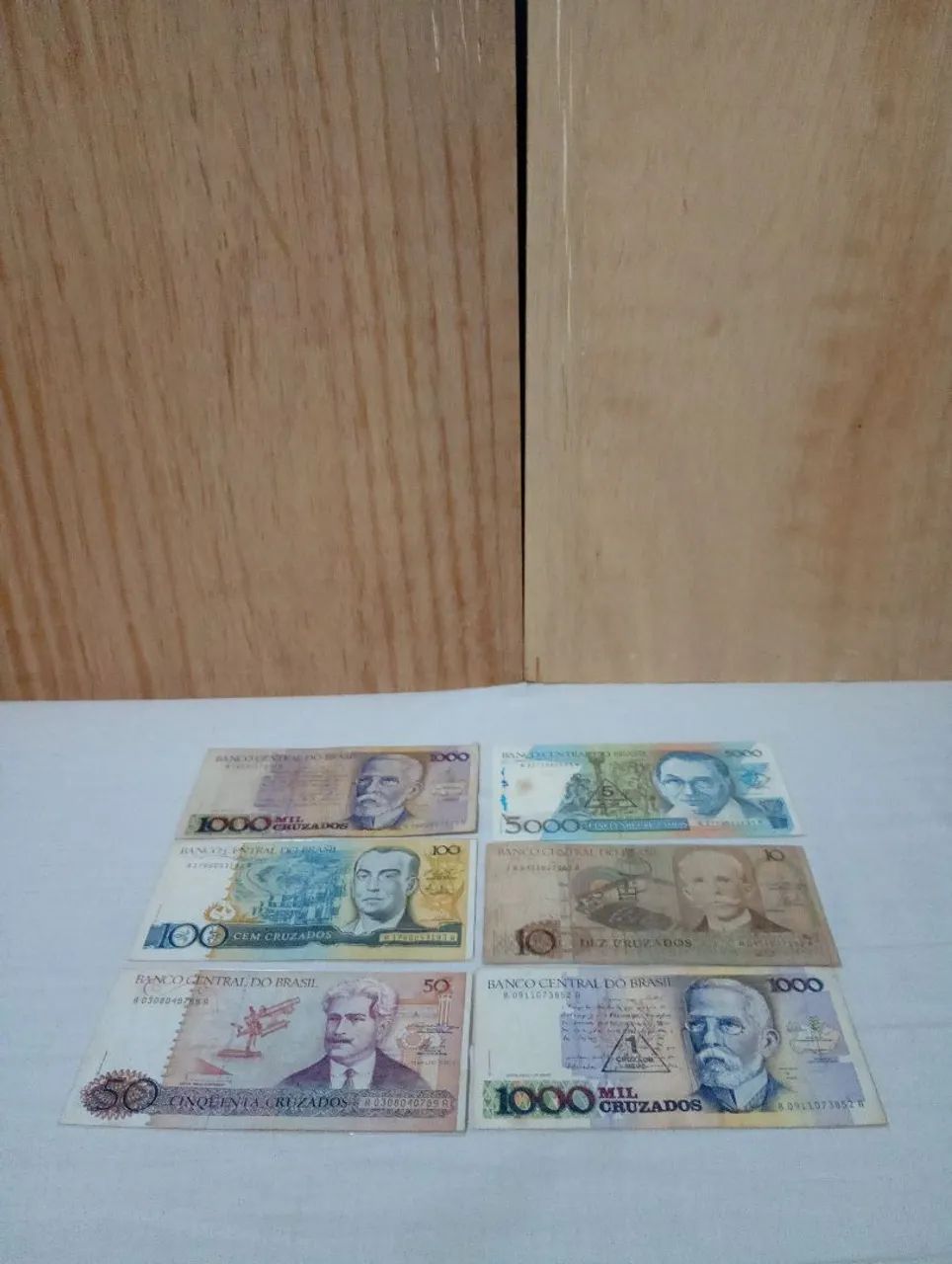 Lote de cédulas antigas do Brasil  - Foto 4
