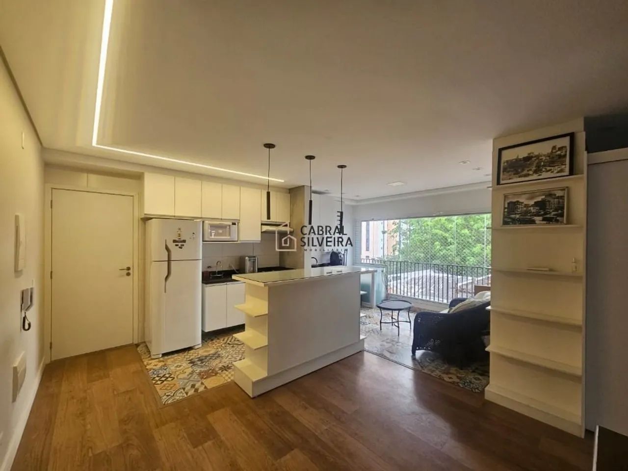 Apartamento Mobiliado com Suíte e Varanda em Moema Pássaros - Foto 5