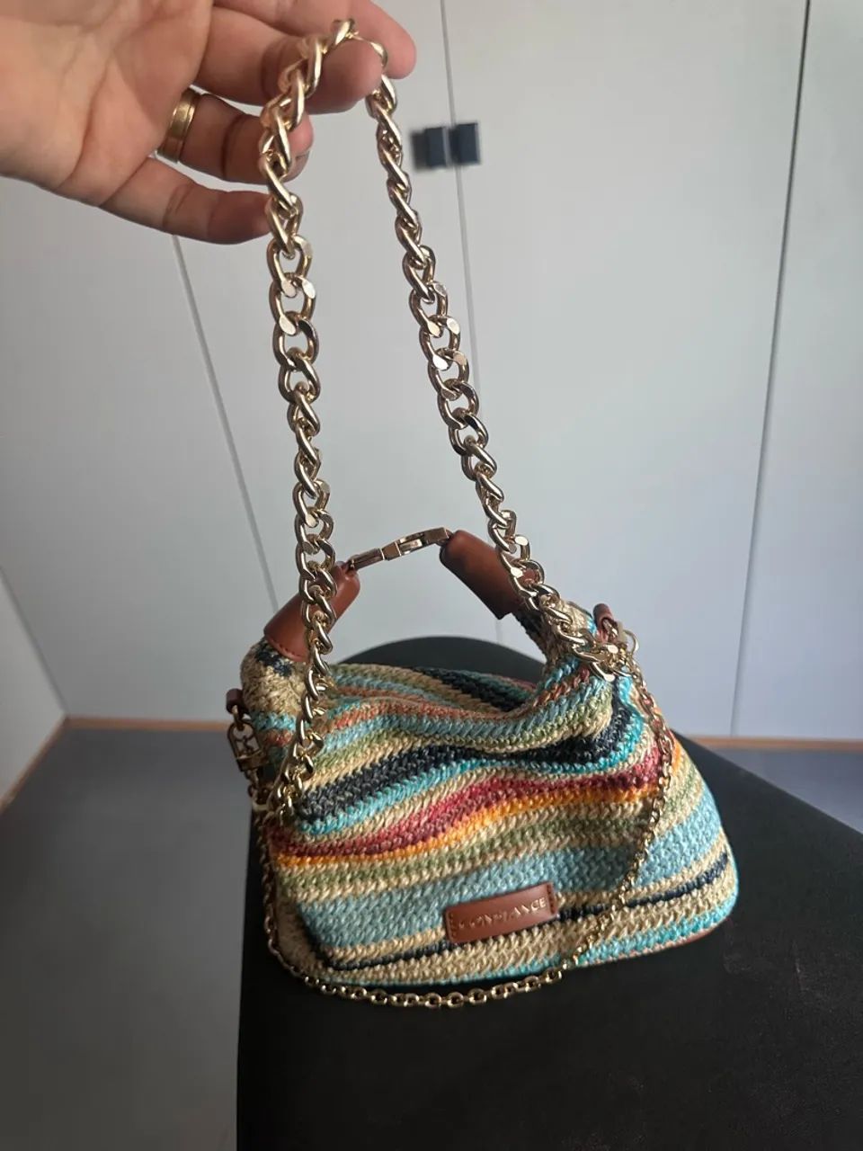 BOLSA MAO E OMBRO CONSTANCE  - Foto 4