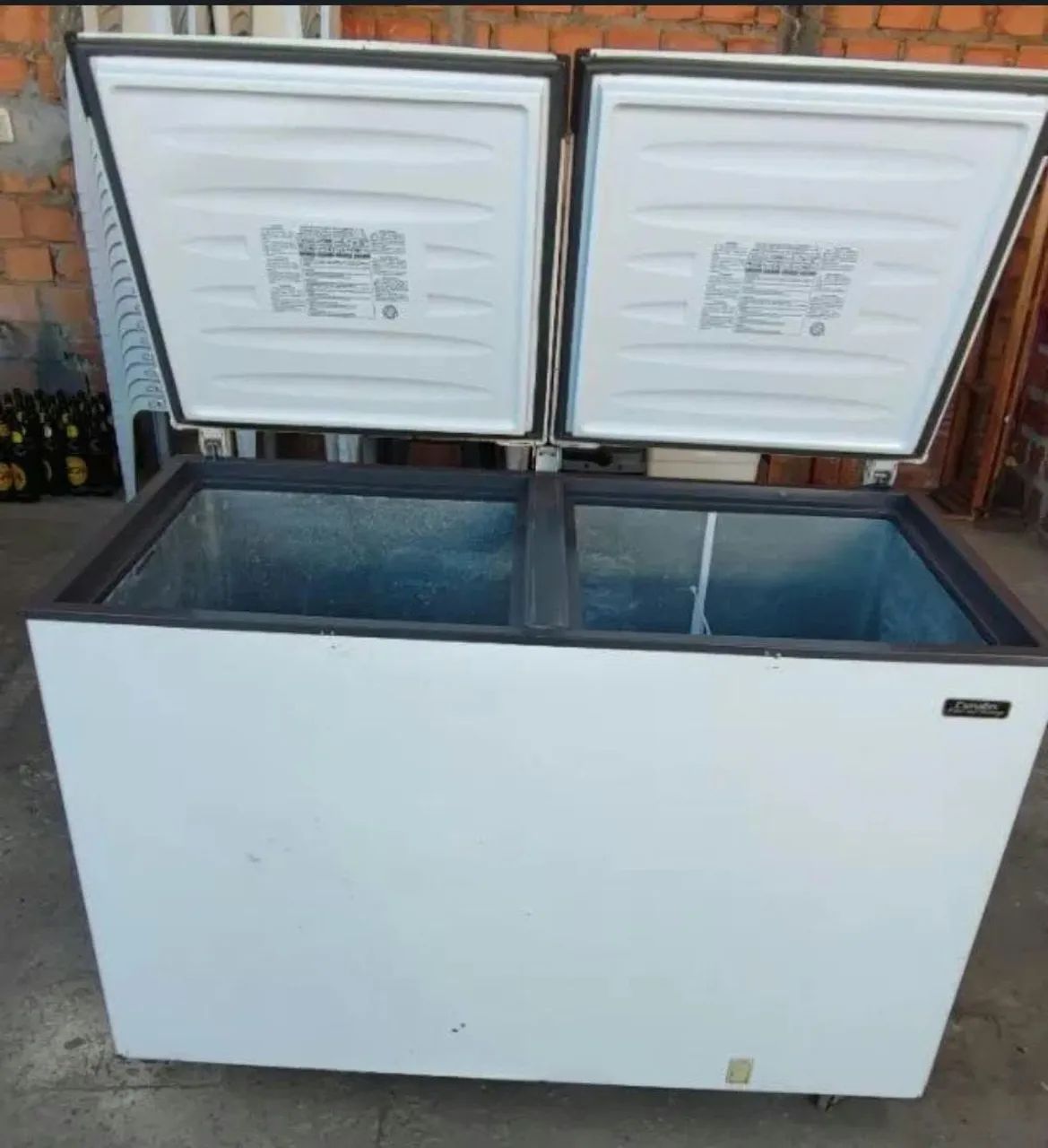 Freezer esmaltec 2 portas 