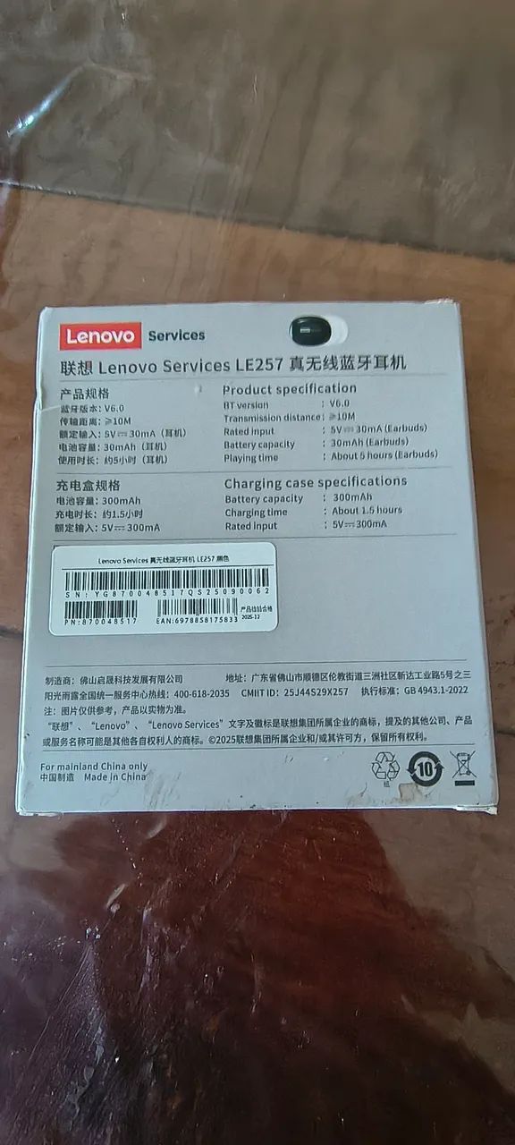 Fone bluetooth Lenovo services  - Foto 2