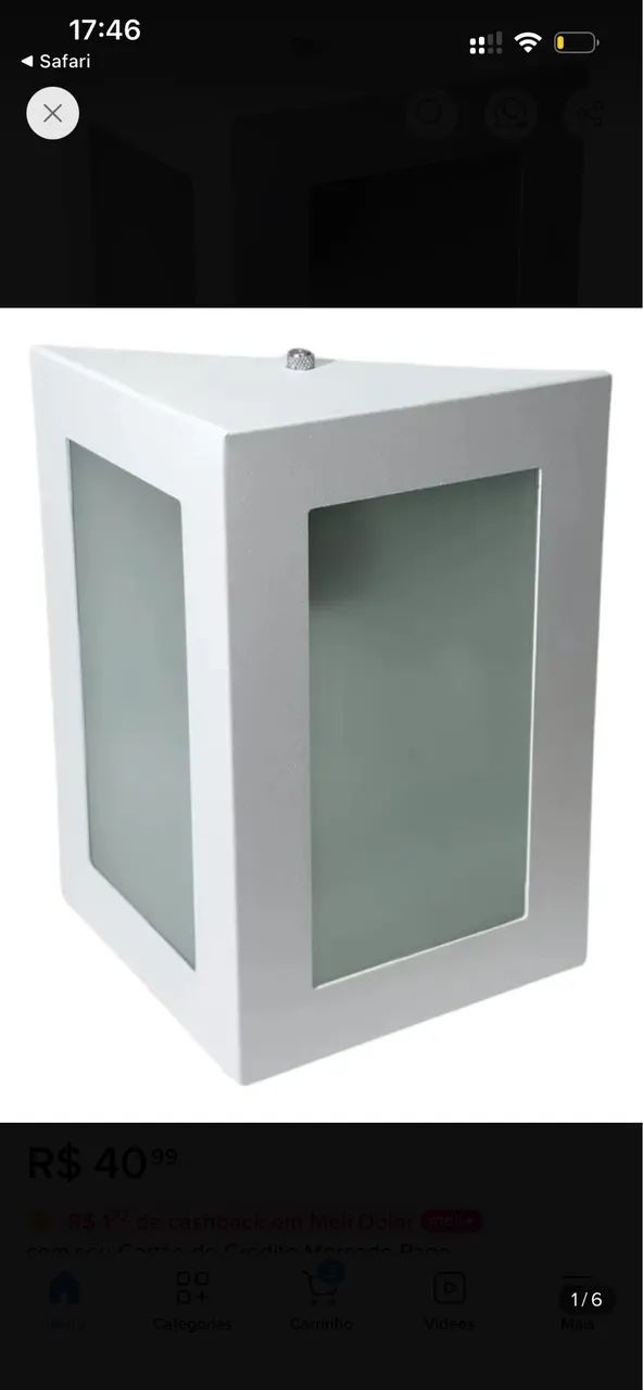 Luminária externa / interna  - Foto 2