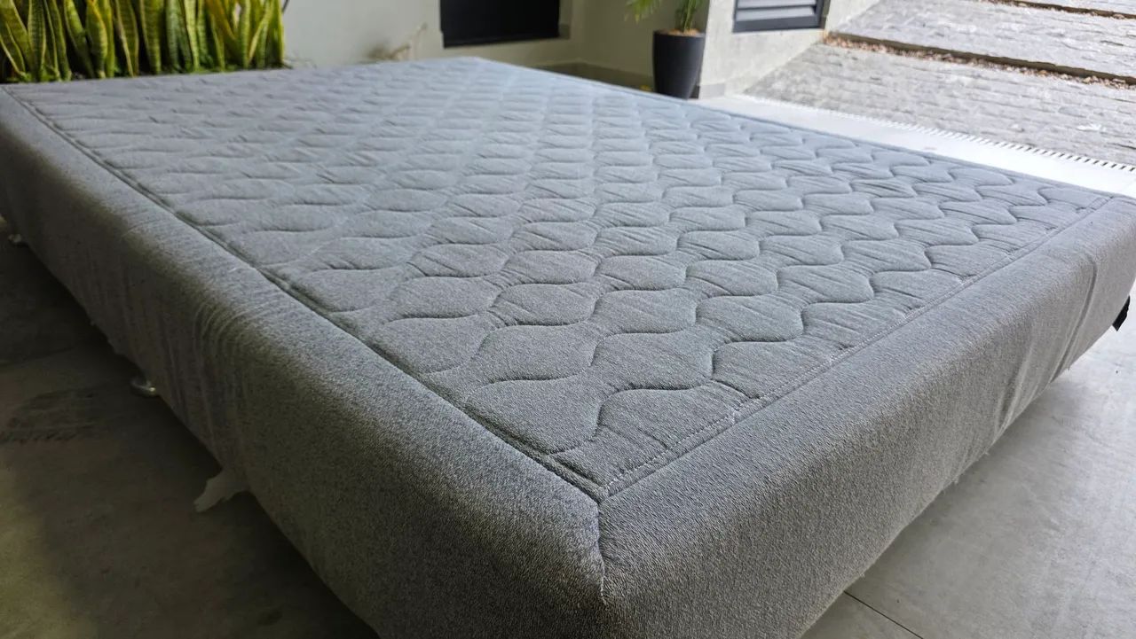 Cama Casal Padrão - colchão e box  - Foto 5