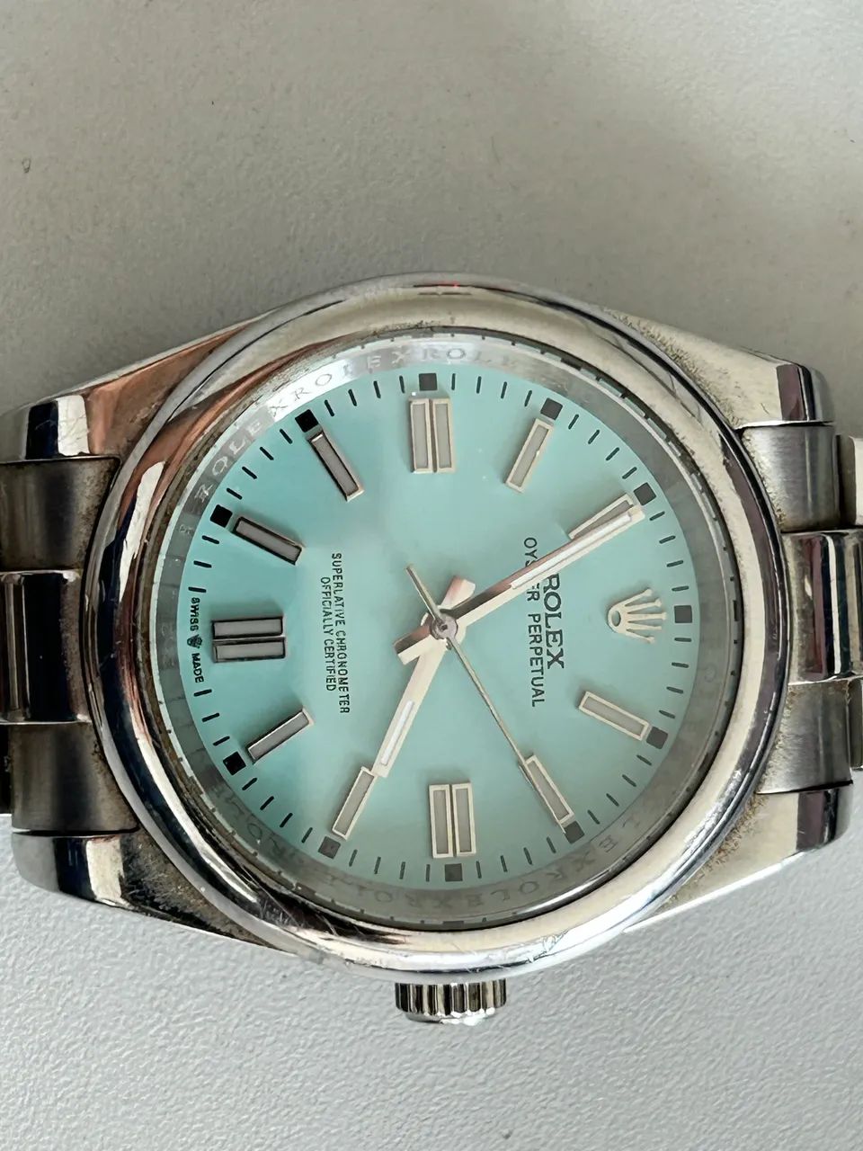 Rolex Oyster Perpetual 36 Tiffany Blue 126000 - Foto 2