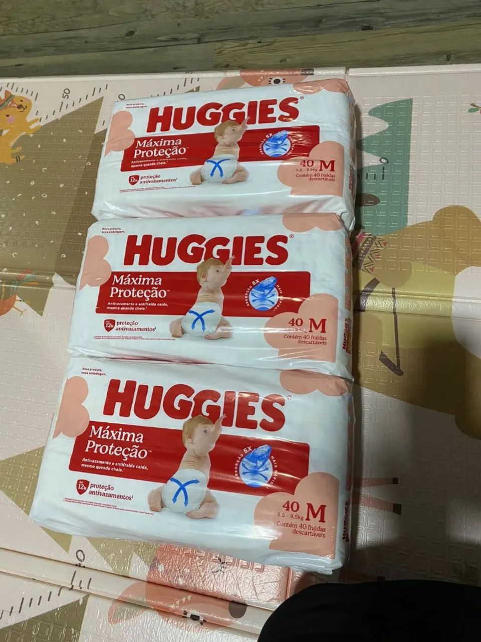 Fralda huggies 