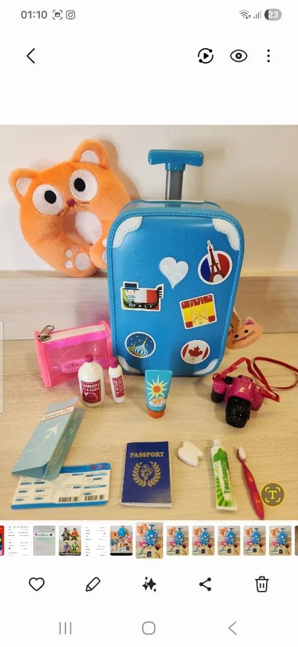 Kit Viagem Our Generation  - Foto 4