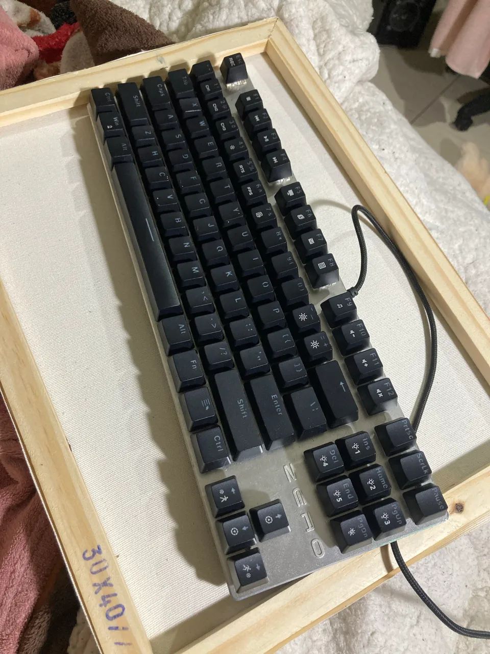 Teclado Gamer Mecânico Rgb - Foto 3